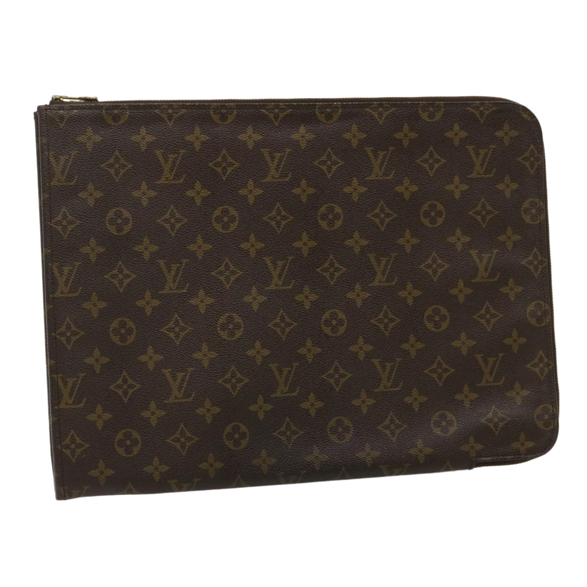 Louis Vuitton Monogram Poche Document Briefcase M53400 Lv Auth Ar6780